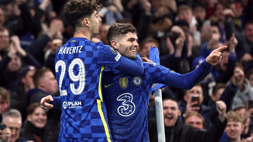 Havertz và Pulisic lập công, Chelsea thắng nhàn Lille